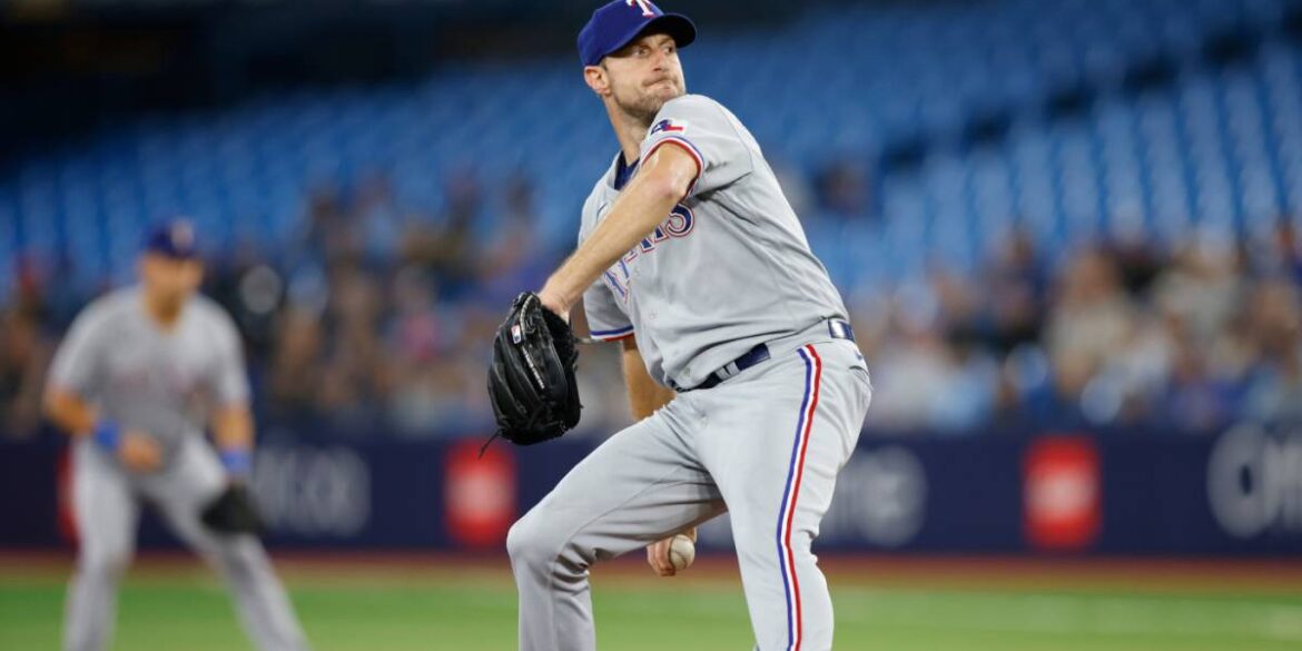 Scherzer Joins Rangers’ ALCS Roster After Injury Absence
